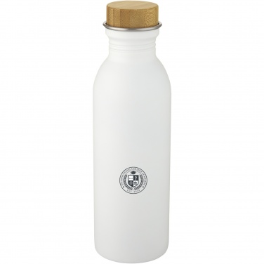 Logotrade Firmengeschenke das Foto: Kalix 650 ml Sportflasche aus Edelstahl