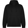 Vinson Kapuzenpullover Unisex, Durchgehend schwarz