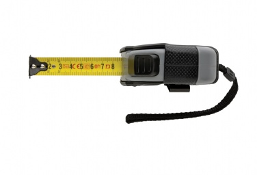 Logotrade Werbegeschenke das Foto: Auto-Stop-Maßband aus recyceltem Kunststoff, 5m/19mm
