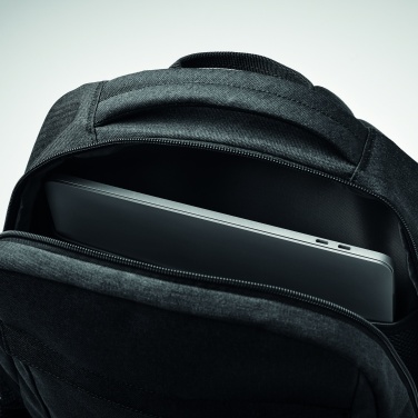 Logotrade Geschäftsgeschenke das Foto: Laptop-Rucksack 600D RPET