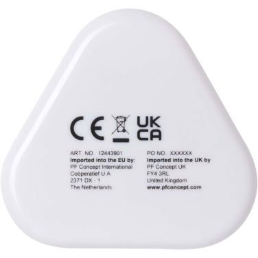 Logotrade Geschäftsgeschenke das Foto: Rebel Ohrhörer mit Aufbewahrungsbox aus recyceltem Kunststoff