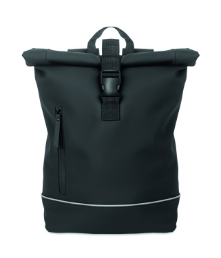 Logotrade Werbeartikel das Foto: 15" Rolltop-Laptop-Rucksack