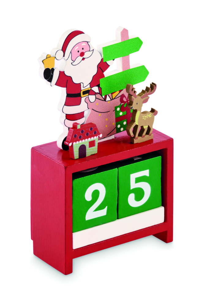 Logotrade Werbeartikel das Foto: Weihnachts-Countdown-Kalender