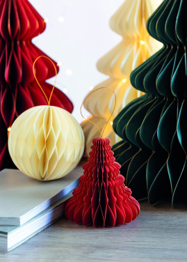 Logotrade Werbegeschenke das Foto: Weihnachtsschmuck aus Papier