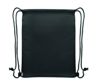 Logotrade Firmengeschenke das Foto: Beutel mit Kordelzug 600D RPET