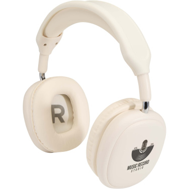 Logotrade Geschäftsgeschenke das Foto: Alzir Over-Ear Wireless Bluetooth® Headset aus recyceltem Kunststoff