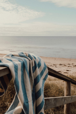 Logotrade Logogeschenke das Foto: VINGA Lagoa GRS Strandtuch