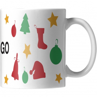 Logo trade advertising product photo of: Pic 330 ml ceramic sublimation mug