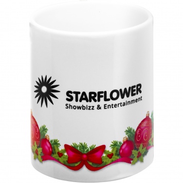 Logo trade promotional giveaways image of: Pic 330 ml ceramic sublimation mug
