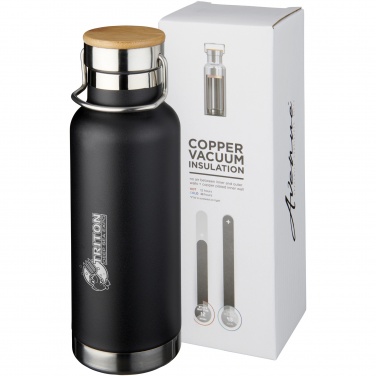 Logo trade promotional merchandise picture of: Thor 480 ml copper vacuum insulated water bottle