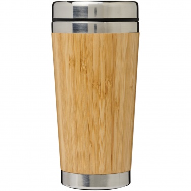 Logotrade promotional merchandise photo of: Bambus 450 ml tumbler with bamboo outer