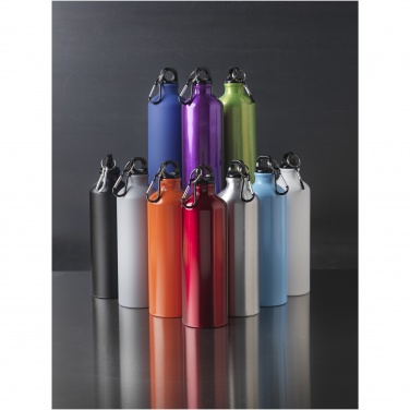 Logotrade promotional giveaways photo of: Oregon 770 ml matte water bottle with carabiner