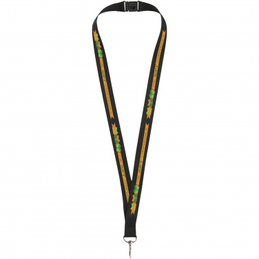 Logotrade promotional item image of: Lago lanyard with break-away closure