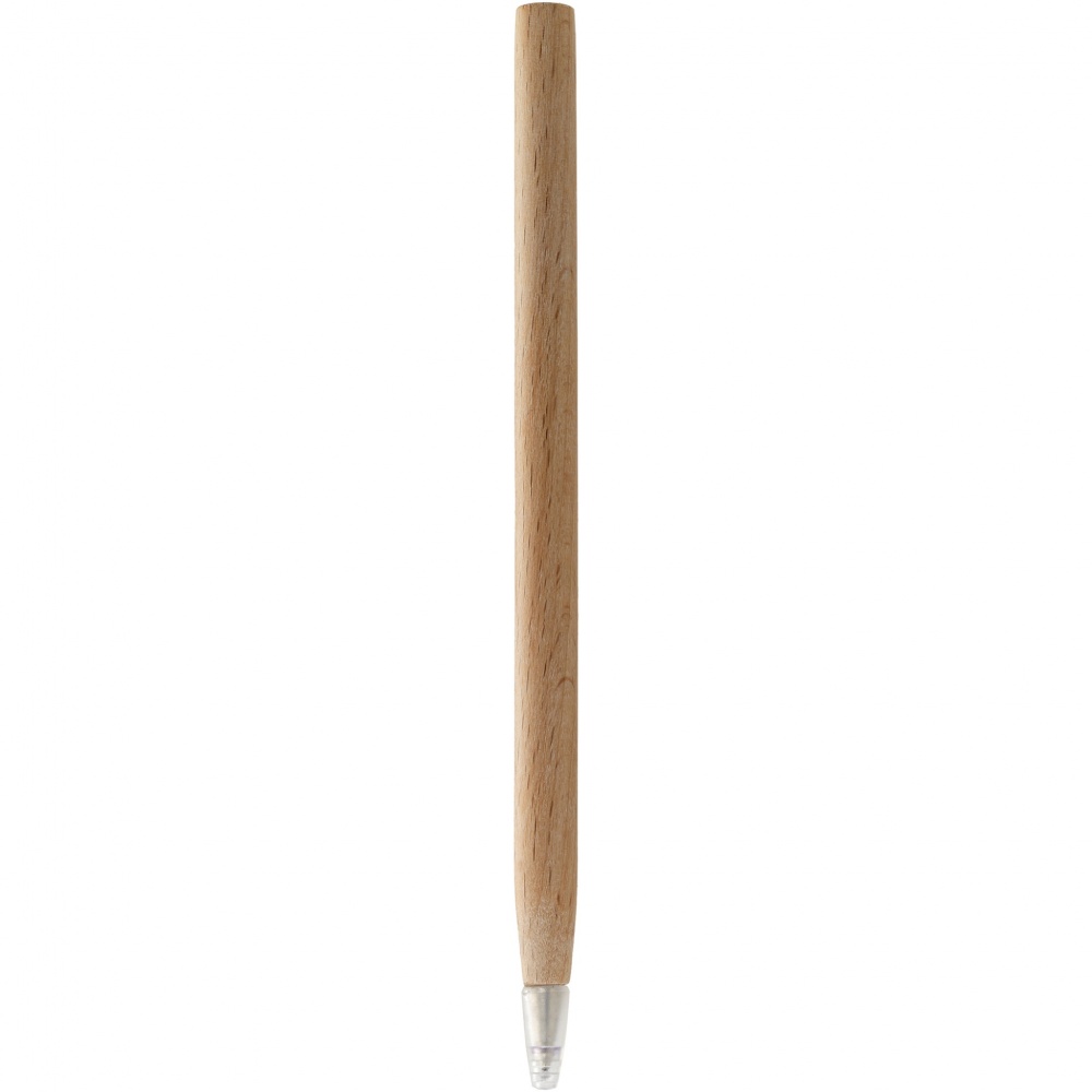 Logo trade promotional giveaways image of: Arica wooden ballpoint pen