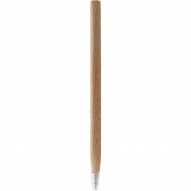Logo trade advertising products image of: Arica wooden ballpoint pen