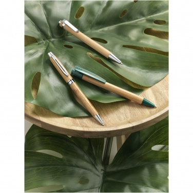 Logo trade promotional products image of: Celuk bamboo ballpoint pen