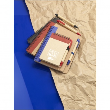 Logotrade promotional merchandise picture of: Priestly recycled notebook with pen