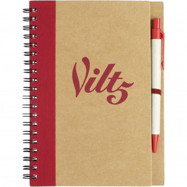Logo trade promotional products picture of: Priestly recycled notebook with pen