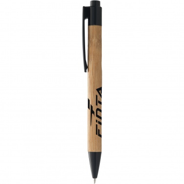 Logo trade promotional giveaways image of: Borneo bamboo ballpoint pen