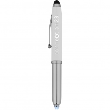 Logotrade promotional item image of: Xenon stylus ballpoint pen with LED light