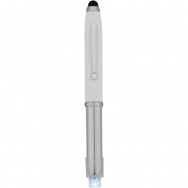 Logotrade promotional item image of: Xenon stylus ballpoint pen with LED light
