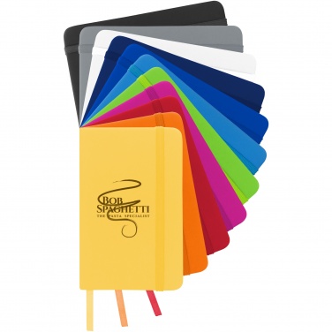 Logo trade promotional gifts image of: Spectrum A6 hard cover notebook