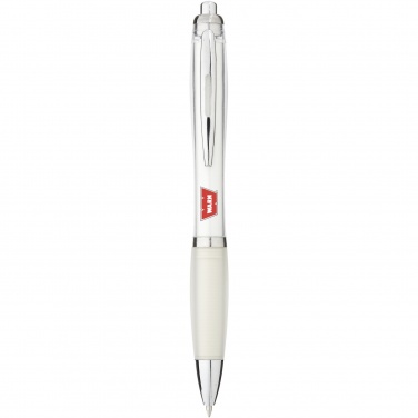 Logotrade promotional merchandise photo of: Nash ballpoint pen coloured barrel and grip