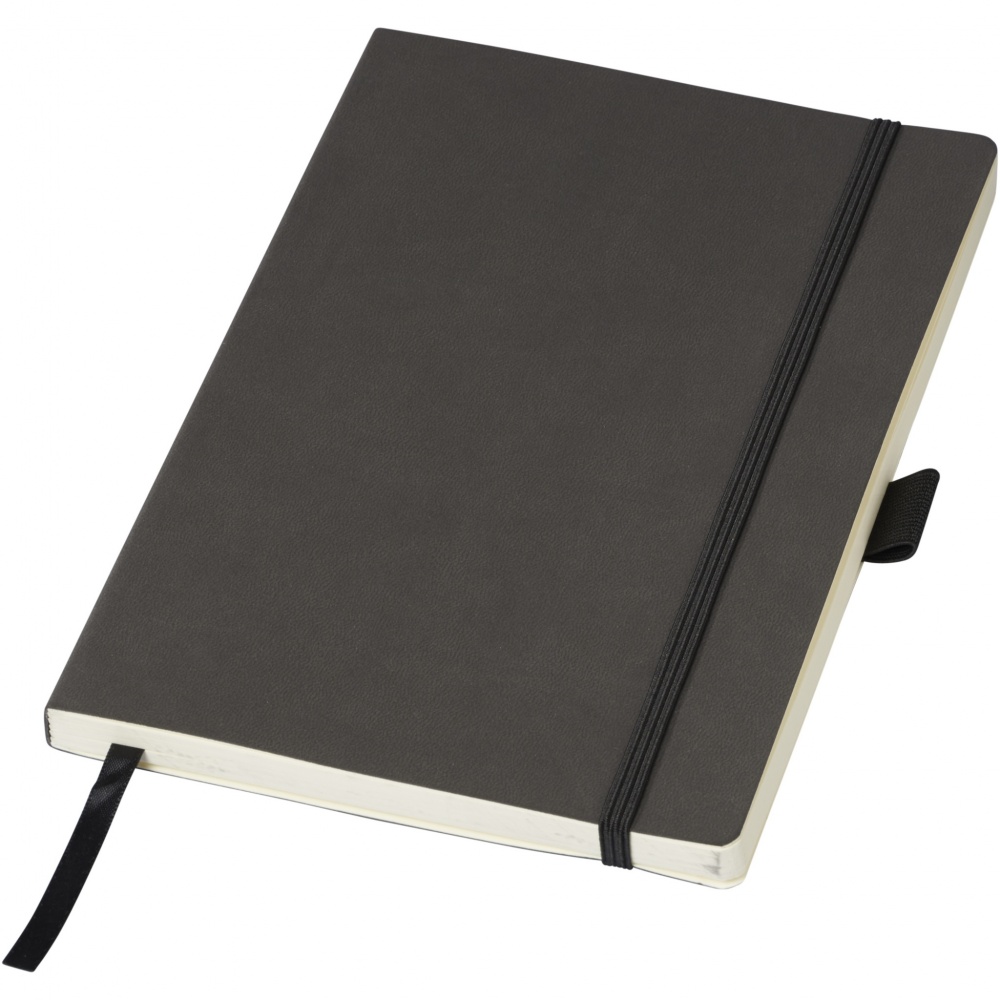 Logo trade business gift photo of: Revello A5 soft cover notebook