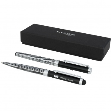 Logotrade promotional giveaway picture of: Empire duo pen gift set