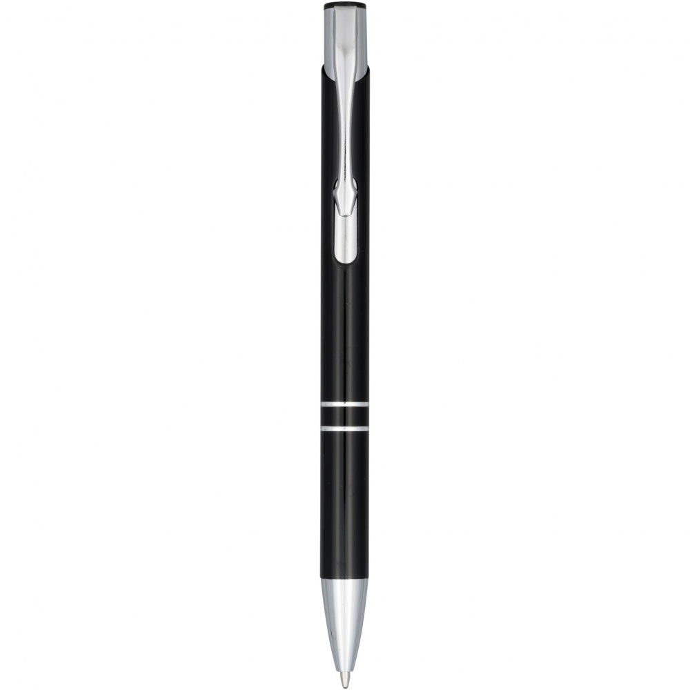 Logotrade advertising products photo of: Moneta anodized aluminium click ballpoint pen