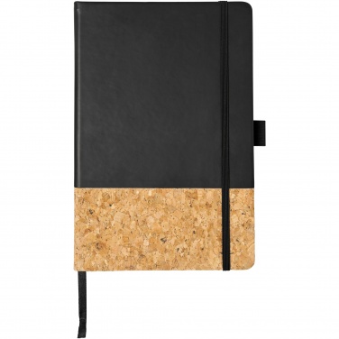 Logo trade promotional product photo of: Evora A5 cork thermo PU notebook