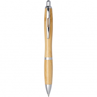 Logo trade promotional products picture of: Nash bamboo ballpoint pen