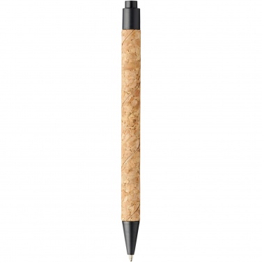 Logo trade advertising products picture of: Midar cork and wheat straw ballpoint pen