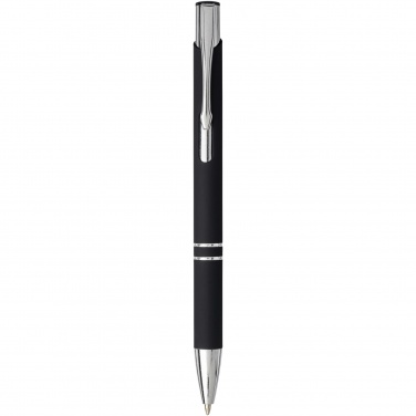 Logo trade corporate gift photo of: Moneta soft touch ballpoint pen