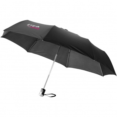 Logo trade promotional products image of: Alex 21.5" foldable auto open/close umbrella