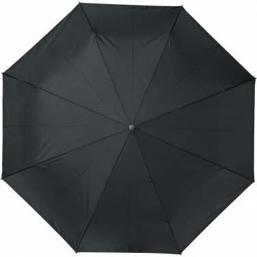 Logo trade promotional merchandise image of: Bo 21" foldable auto open/close recycled PET umbrella