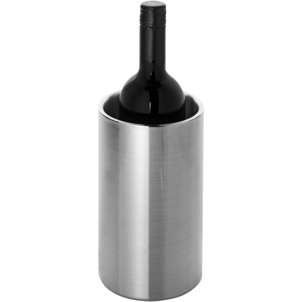 Logo trade advertising products image of: Cielo double-walled stainless steel wine cooler