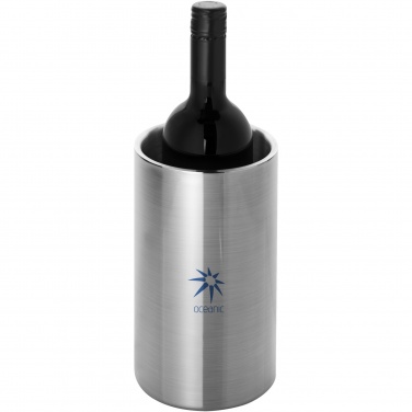 Logo trade promotional merchandise photo of: Cielo double-walled stainless steel wine cooler