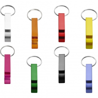 Logo trade promotional gifts picture of: Tao bottle and can opener keychain