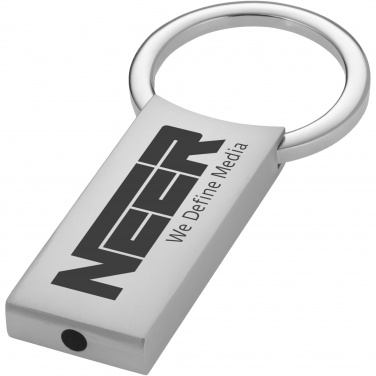 Logotrade promotional item image of: Omar rectangular keychain