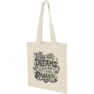 Logo trade promotional item photo of: Carolina 100 g/m² cotton tote bag 7L