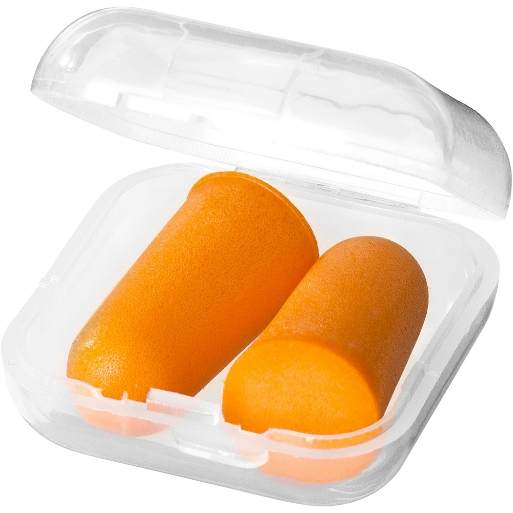 Logo trade promotional products image of: Serenity earplugs with travel case