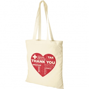 Logo trade promotional gift photo of: Madras 140 g/m² cotton tote bag 7L