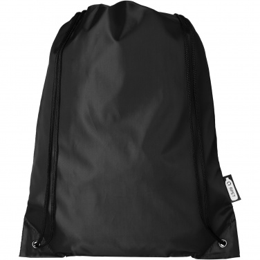 Logo trade corporate gift photo of: Oriole RPET drawstring bag 5L