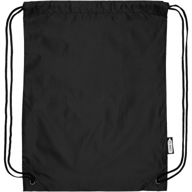 Logo trade corporate gifts picture of: Oriole RPET drawstring bag 5L