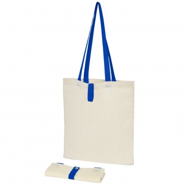 Logo trade advertising product photo of: Nevada 100 g/m² cotton foldable tote bag 7L