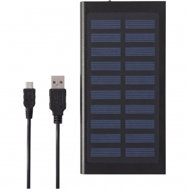 Logo trade corporate gift photo of: Stellar 8000 mAh solar power bank