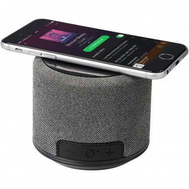 Logotrade promotional giveaways photo of: Fiber 3W wireless charging Bluetooth® speaker