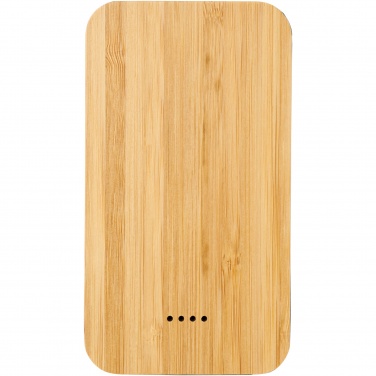 Logotrade corporate gifts photo of: Future 6000 mAh bamboo/fabric wireless power bank