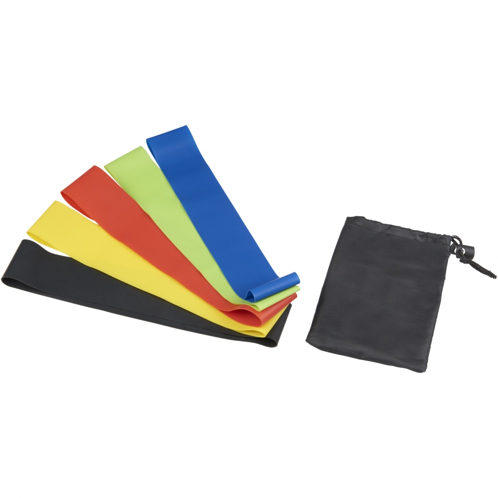 Logo trade business gift photo of: Crane resistance elastic fitness bands